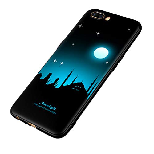 Funda Luminoso Cáscara Blanda TPU Diseñado para Oppor11, R11Plus, R11S, R11Splus, R15Standard Edition, R15Dream Version, R9, R9Plus, R9S and R9Splus 4 Oppor11S