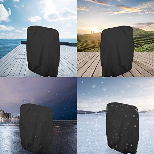 Funda para Silla Plegable para Exteriores, Fundas de Plegable para Tumbona de Tela Oxford 210D, Impermeable, Resistente a los Rayos UV, Protege contra Las inclemencias（W71×H110cm）