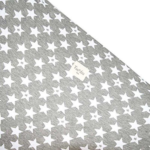 Fundas BCN® F12 - Funda para Cambiador Bebe 80x50 CM. - De Algodón - Suave – Elástica Y Adaptable (Fun Vintage Star)