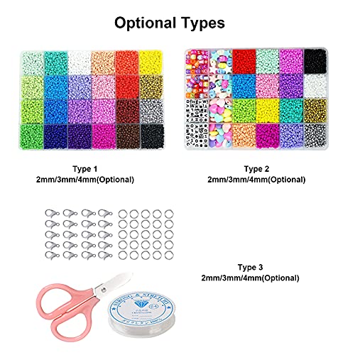 Funien 4mm R-ing proyectos de brilaje multilores Cuentas de Bolas e-ngs accesor Herramienta para la elaboración de Cuerdas Regalo Presente