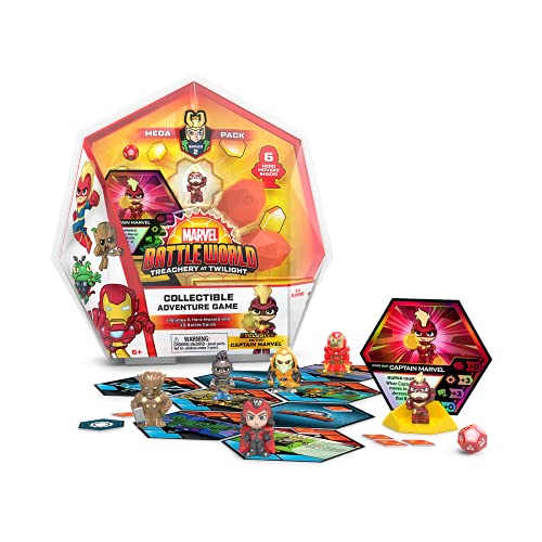Funko 55150 Marvel Battleworld: Serie 2 Mega Pack - Capitán Marvel, Multicolor