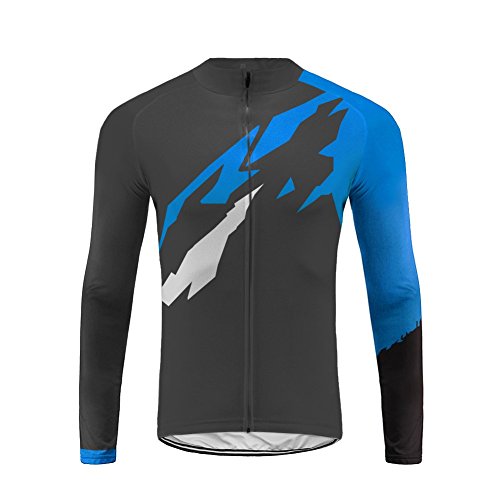 Future Sports Bike Wear Designs - Ropa Ciclismo, Long Pantalones De Langarm-Frühling Ciclismo Bicicleta Jersey con 3D Almohadilla De Gel para Pro Bicicleta Culotte Equipo Ropa Bodies