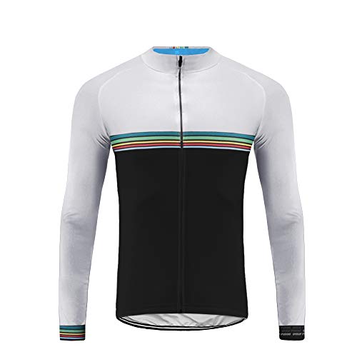 Future Sports Hombre Cycling Jersey Maillot Ciclismo Manga Larga Camiseta de Ciclistas Ropa Ciclismo