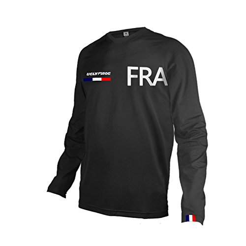 Future Sports Uglyfrog Bike Wear Designs Element Bandera Nacional Raya Design Cycling Jersey de Motocross Jersey Vented Camiseta MTB Maillots MX Downhill Offroad Camiseta