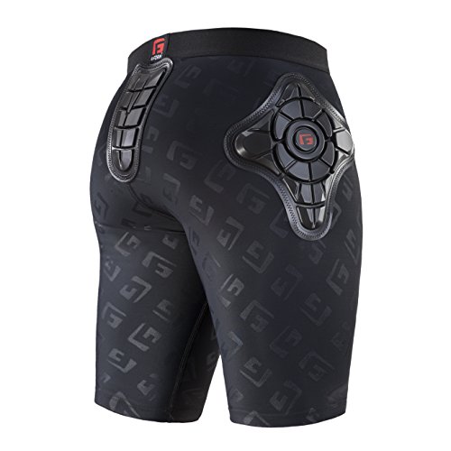 G Form Pro-x Short Men Black/GF Logo 2018 – Protección Inferior del Cuerpo – Pro-X Short Men Black/GF Logo 2018 – Unisex, Unisex Adulto, Protección Inferior del Cuerpo, CS0202335, Negro, Large