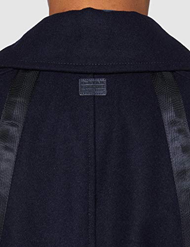 G-STAR RAW Biker Gabardina, Mazarine Blue B965-4213, S para Hombre