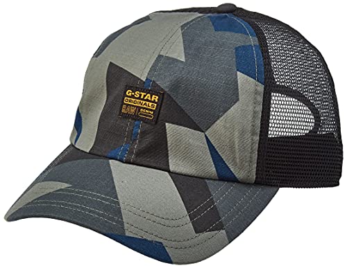 G-STAR RAW Mens Avernus Trucker Baseball Cap, Multicolor (orphus/swedisch Big camo C318-C677), One Size