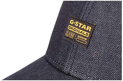 G-STAR RAW Original Baseball Gorra de béisbol, Raw Denim B988-001, Talla única para Hombre