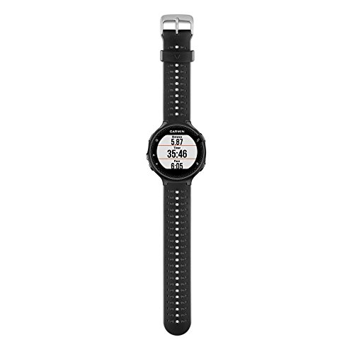 Garmin Forerunner 235 - Reloj con pulsómetro en la muñeca, Unisex, Color Negro y Gris, Talla única (Reacondicionado)
