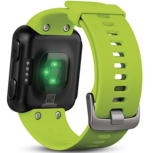 Garmin Forerunner 35- Reloj GPS con monitor de frecuencia cardiaca en la muñeca, monitor de actividad y notificaciones inteligentes, color lima