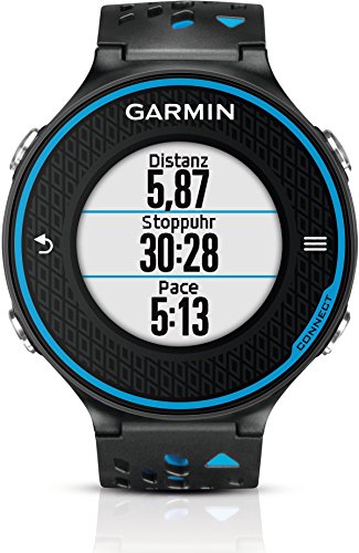 Garmin Forerunner 620 - Reloj de carrera con GPS, color negro / azul