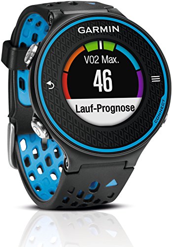 Garmin Forerunner 620 - Reloj de carrera con GPS, color negro / azul