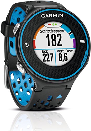 Garmin Forerunner 620 - Reloj de carrera con GPS, color negro / azul