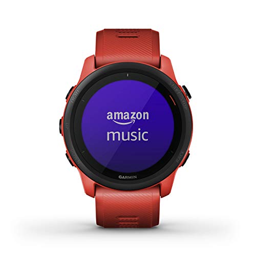 Garmin Forerunner 745, GPS Running Watch, Detailed Training Stats and On-Device Workouts, Essential Smartwatch Functions, Red