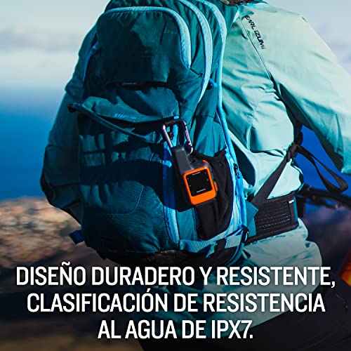 Garmin inReach Mini, Dispositivo de comunicación por satélite ligero y compacto con GPS, Naranja