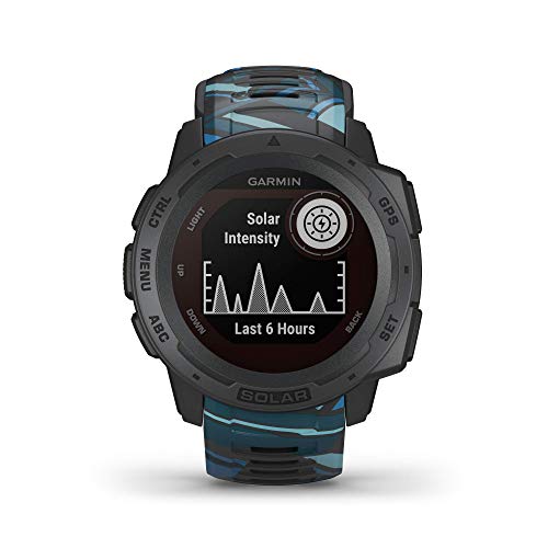 Garmin Instinct Solar Surf, Reloj GPS resistente con carga solar - Pipeline