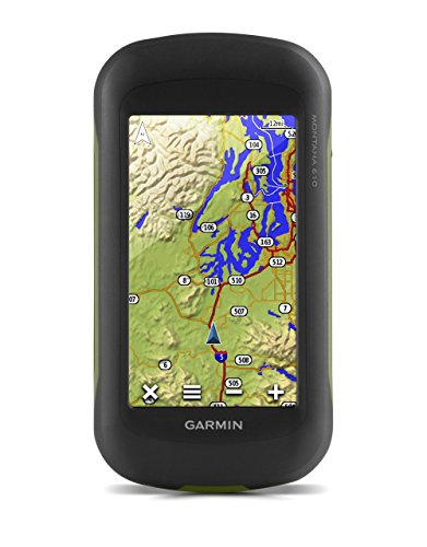 Garmin Montana 610 - GPS portátil de múltiples Actividades (Pantalla táctil de 4", Resolución 272 x 480 Pixeles, 2.7 GB), Negro (Reacondicionado)