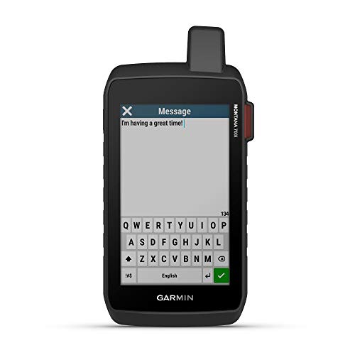Garmin Montana 700i - GPS de mano resistente con tecnología de satélite inReach incorporada, pantalla táctil a color de 5 pulgadas