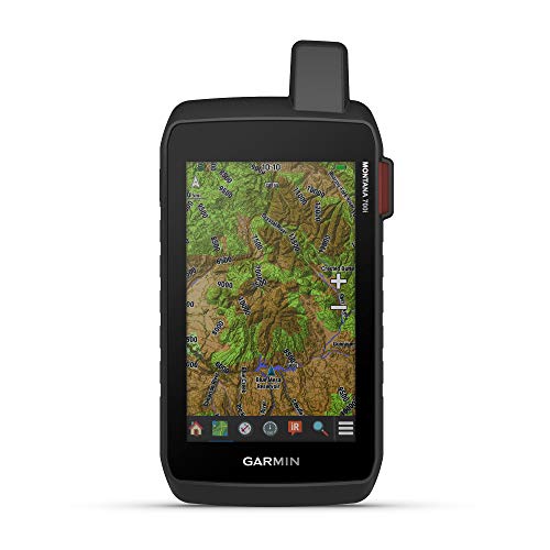 Garmin Montana 700i - GPS de mano resistente con tecnología de satélite inReach incorporada, pantalla táctil a color de 5 pulgadas