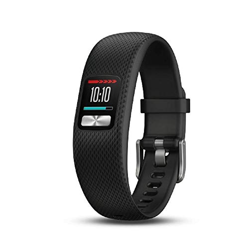 Garmin Vivofit 4 - Pulsera intercambiable, color negro, S/M