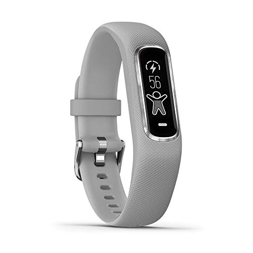 Garmin Vivosmart 4 - Pulsera de Actividad, Color Gris