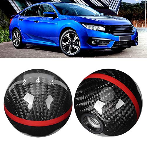 Gear Stick Shifter 5 Speed ​​Gear Shift Knob Head Lever Cover for Mugen Style Se adapta a Ci-vic