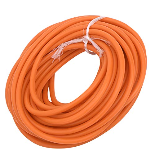 Gegong Slingshot Latex Tube, 32,8 Fuß Latex Tube Cuerda elástica 1,7 mm ID / 4,5 mm OD für Slingshot Catapult Outdoor Hunting Fitness (Arancio)