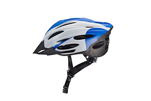 Generico Conor'shop - Kit de casco para bicicleta de montaña, tamaño L, 58 – 60 cm, casco MTB certificado CE, casco de carrera, casco MTB Enduro + banda reflectante