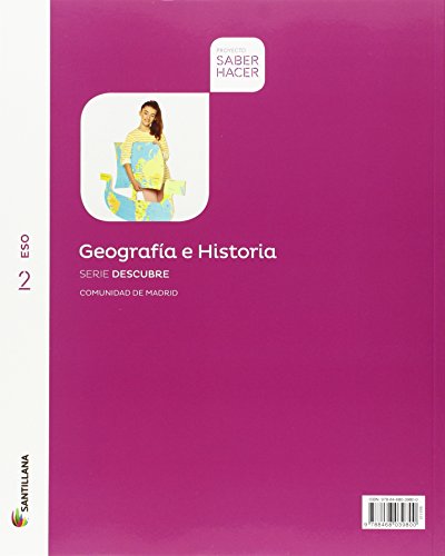 Geografía e Historia 2 eso Madrid + Cuaderno Santillana Educacion (Comunidad de Madrid)