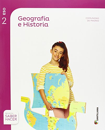 Geografía e Historia 2 eso Madrid + Cuaderno Santillana Educacion (Comunidad de Madrid)