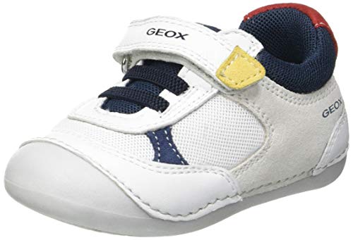 Geox B TUTIM A, Zapatillas Bebé-Niños, White, 20 EU