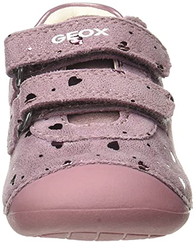 Geox B TUTIM B, Zapatillas Bebé-Niñas, Rosa (Dk Pink), 22 EU
