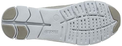 Geox D SUKIE B Zapatillas Mujer, Gris (Lt Grey C1010), 35 EU