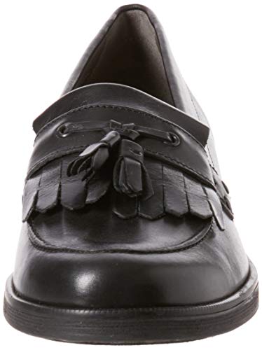 Geox JR Agata A, Zapato de Uniforme Escolar, Black, 28 EU