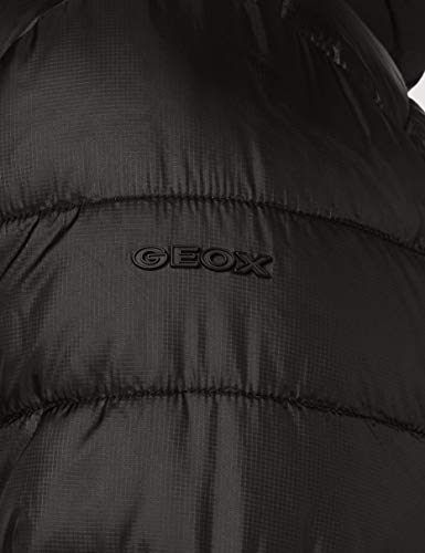 Geox M DENNIE Chaqueta Acolchada Hombre, Negro (Black/Iron), 60