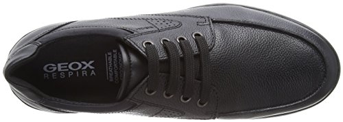 Geox U Leitan B, Mocasines Hombre, Negro (Black C9999), 42 EU