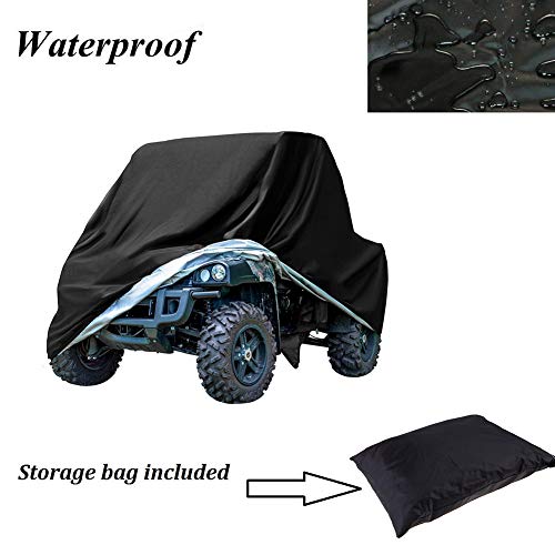 GES ATV Cover Outdoor Protection, Universal ATV Quad Bike Cover - Impermeable, Heavy-Duty, Anti-UV (XXL)