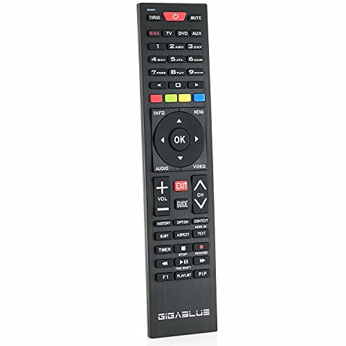 GigaBlue Remotecontrol Standard V2 - Mando a Distancia Universal, Color Negro