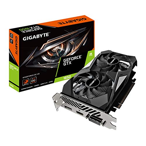 Gigabyte Technology GVN1656WO4-00-10 - Tarjeta gráfica GTX 1656 D6 Windforce OC 4 GB, GVN1656WO4-00-10, Negro