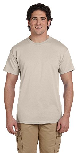 Gildan - Camiseta básica de manga corta de verano para hombre- 61 colores diferentes ? Número 1 en América (Extra Grande (XL)/Arena)