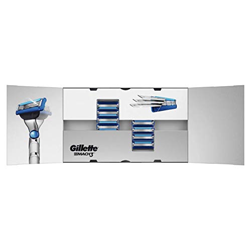 Gillette Mach3 Turbo cuchillas de afeitar para hombre 8 recambios