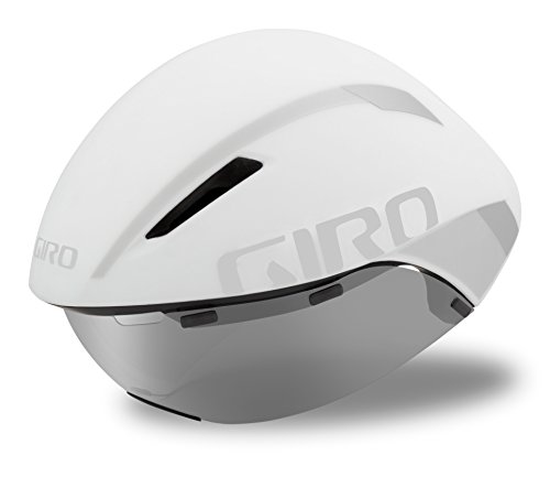 Giro Aerohead MIPS - Casco Triple, Unisex, Color Blanco/Plateado, tamaño Small/51-55 cm
