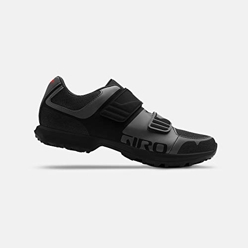 Giro Berm - Zapatillas de Ciclismo para Hombre, Hombre, Zapatillas de Ciclismo de montaña, 7107327, Dark Shadow Negro, 42 EU