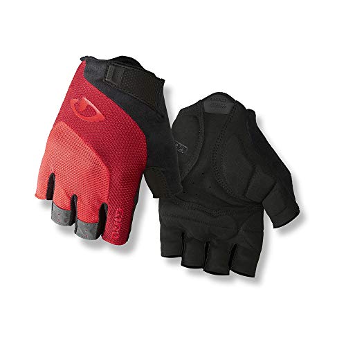 Giro Bravo Gel Mitt BRT Red S Guantes, Adulto-Hombre, Rojo Brillante