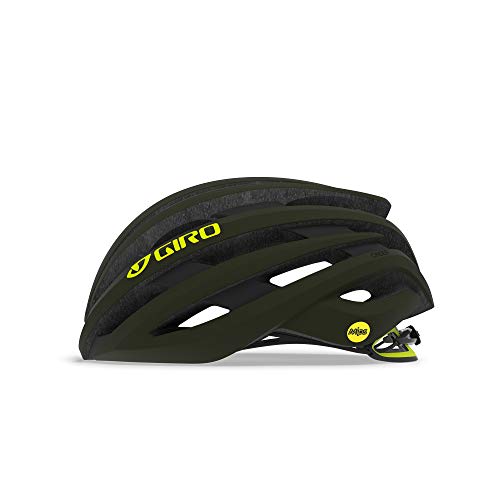 Giro Cinder MIPS - Casco de Ciclismo, Unisex Adulto, Color Matte Olive/Citron, tamaño Small/51-55 cm