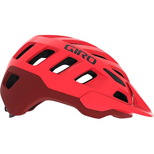 Giro Nine Casco de Bicicleta, Unisex Adulto, Rojo Brillante Mate y Rojo Oscuro, Medium