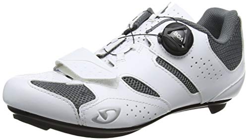 Giro Savix Road, Zapatos de Ciclismo de Carretera Mujer, Multicolor (White/Titanium 000), 36.5 EU