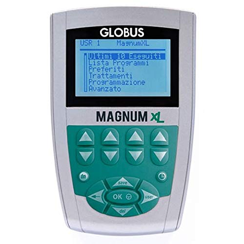 Globus G3218, Magnetoterapia Magnum XL con sulenoides rígidos Unisex Adulto, Plata, Única