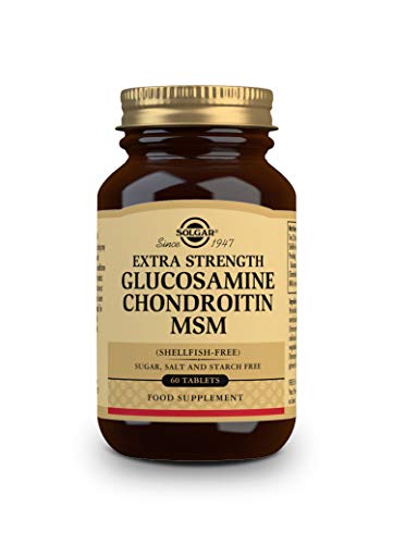 Glucosamina Acido Hialuronico Condroitina Msm 60 comprimidos de Solgar