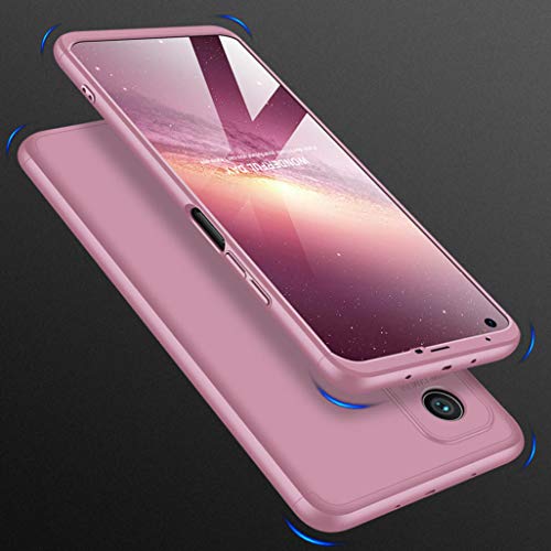 GOGME Funda para Xiaomi Mi 10T / Mi 10T Pro 5G Funda, [Tacto Sedoso Mate] Premium Silicona Ligera Delgado PC + TPU Bumper Rubber Caso para Xiaomi Mi 10T / Mi 10T Pro 5G Case Cover, Oro Rosa